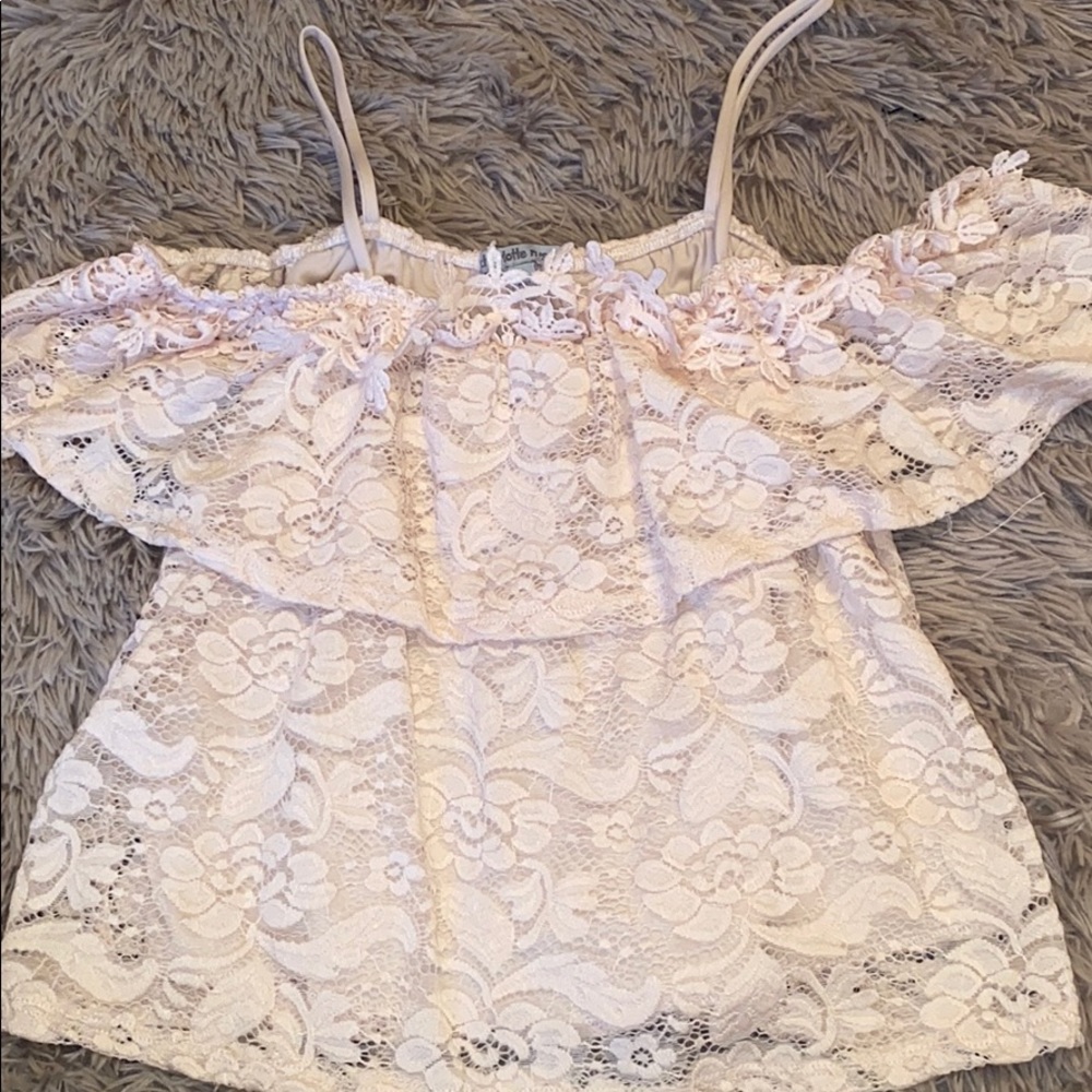 lace tank top